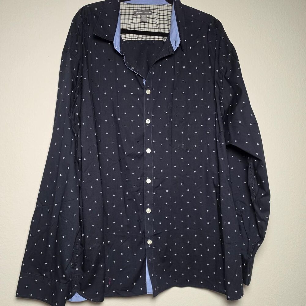 Geoffrey Beene Men's Navy Shirt